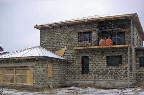 Будинок з арболіту с. Хотів