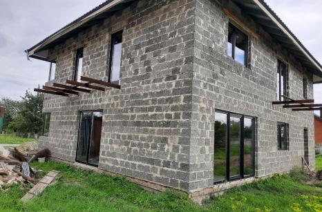 Будинок з арболіту м. Здолбунів